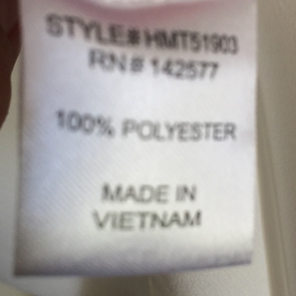 Haute Monde ruffle white blouse Large - Picture 5 of 6